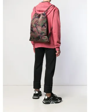 Valentino Garavani 迷彩柄 ドローストリングバックパック - サムネイル2
