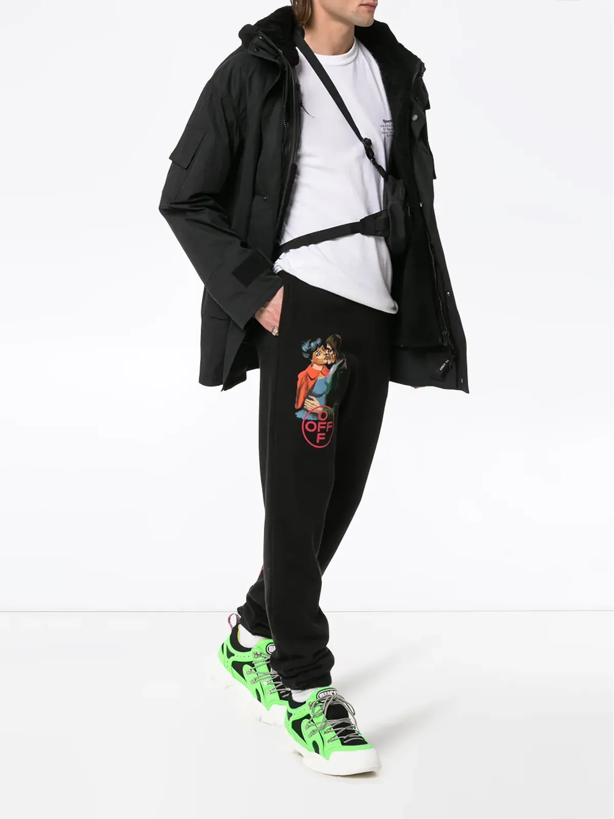 Off-White キスコットン スウェットパンツ - 画像2