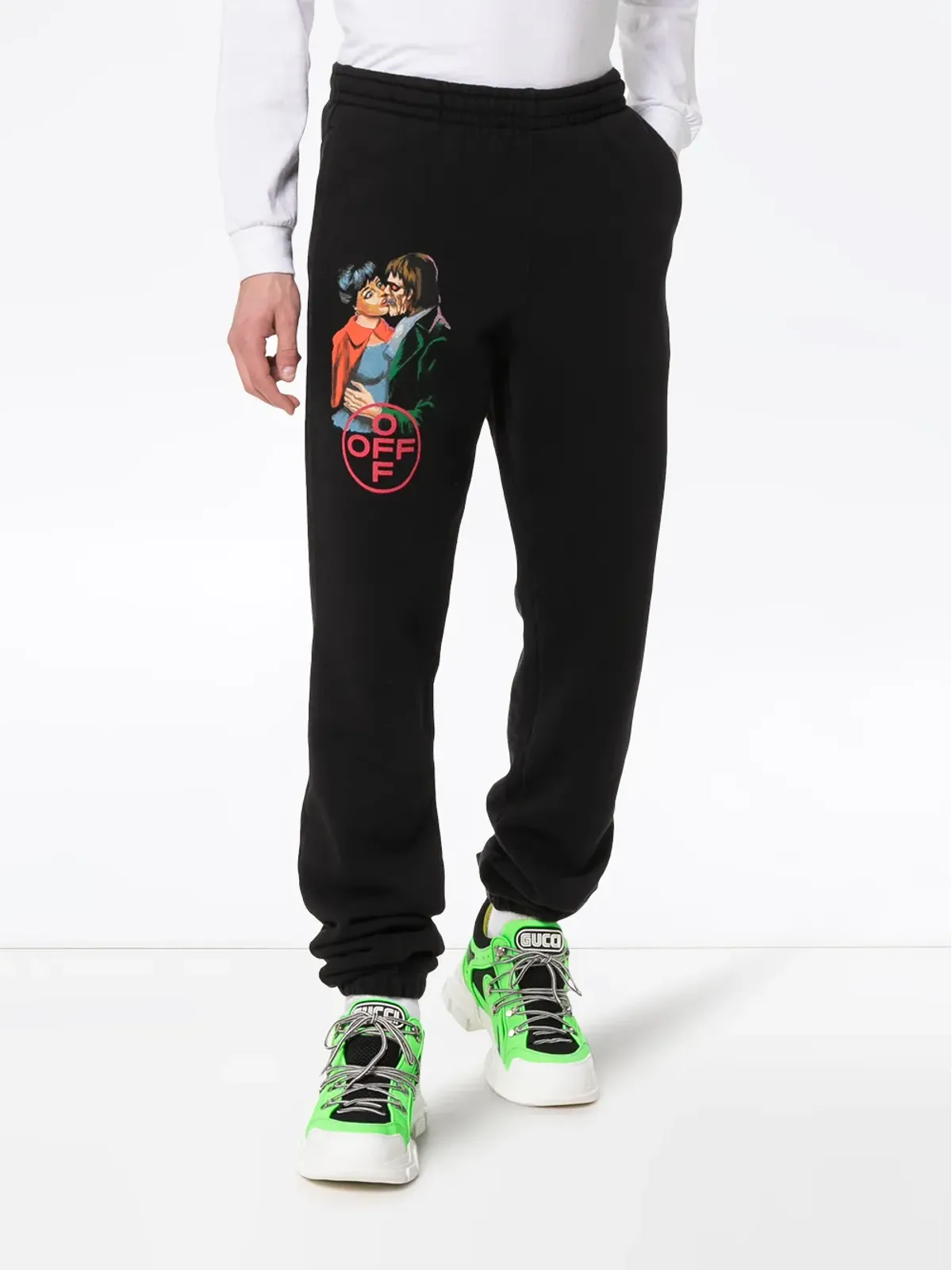 Off-White キスコットン スウェットパンツ - 画像3