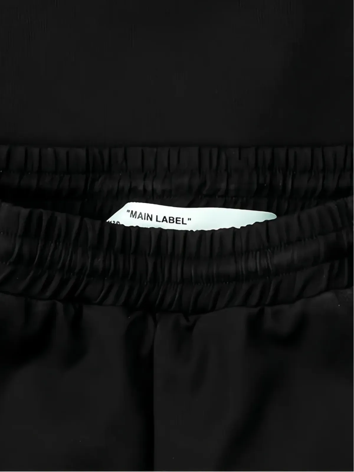 Off-White エラスティックウエストバンド トラックパンツ - 画像5