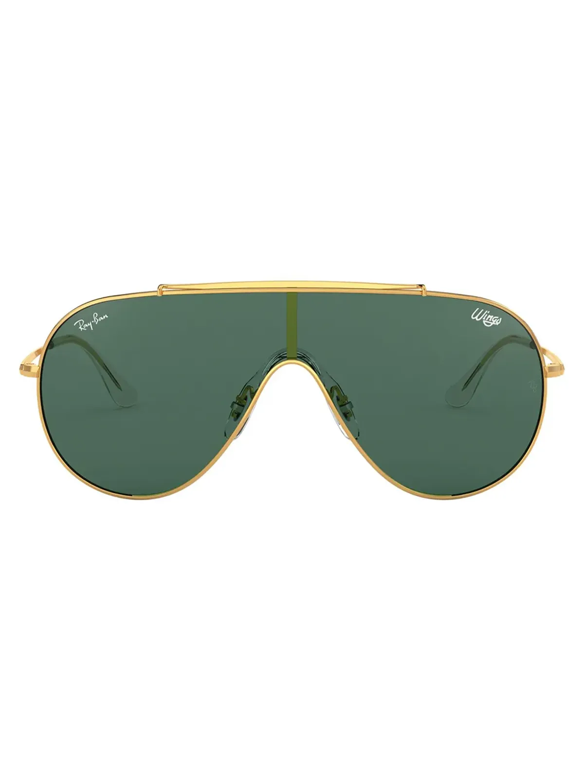 Ray-Ban アビエータースタイルサングラス - ゴールド - 画像1