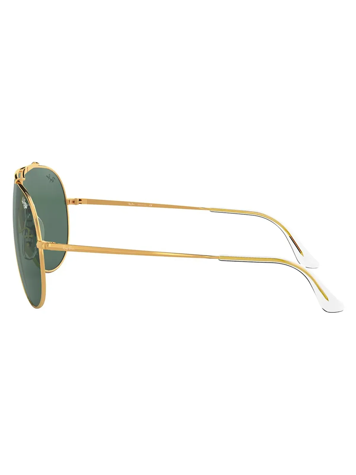 Ray-Ban アビエータースタイルサングラス - ゴールド - 画像3