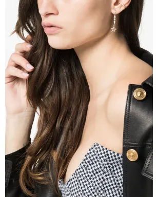 Yvonne Léon 18kt gold and diamond studded ear cuff - シルバー - サムネイル2
