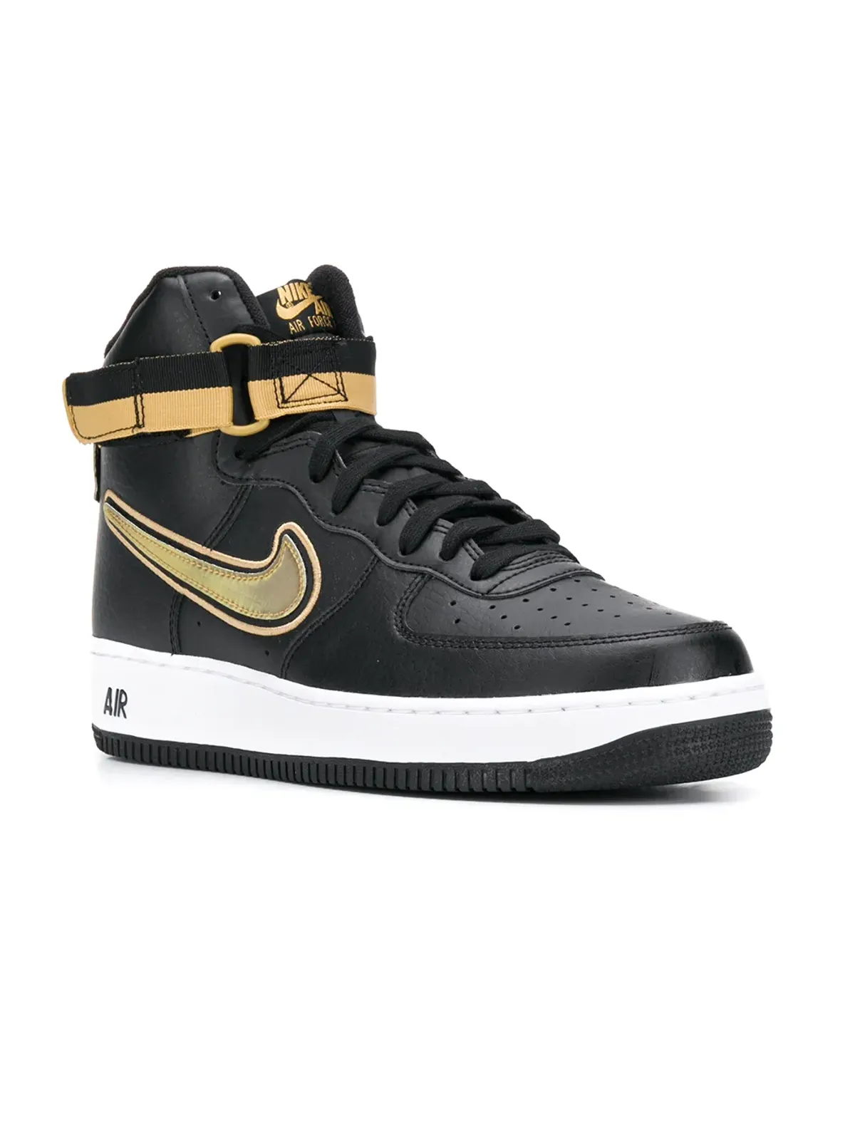 Nike エアフォース1 ハイトップスニーカー - ブラック - 画像2