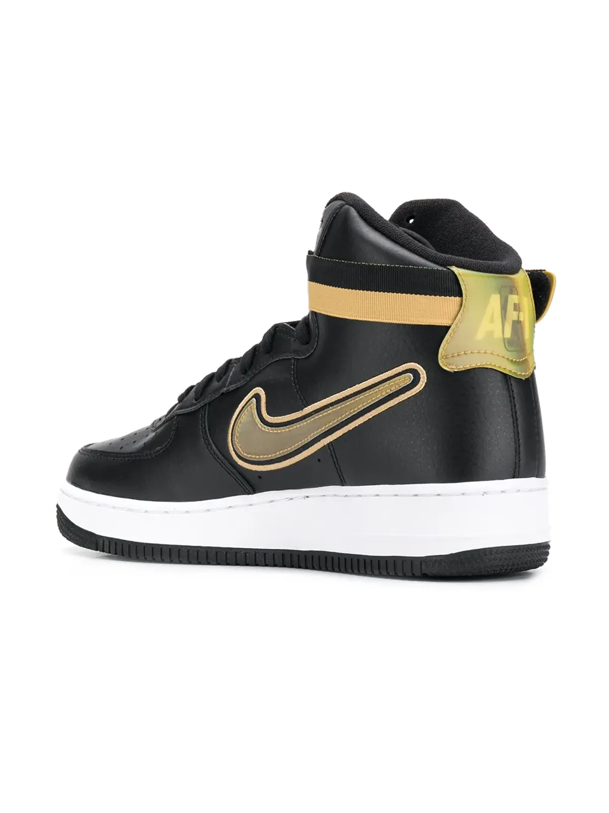 Nike エアフォース1 ハイトップスニーカー - ブラック - 画像3