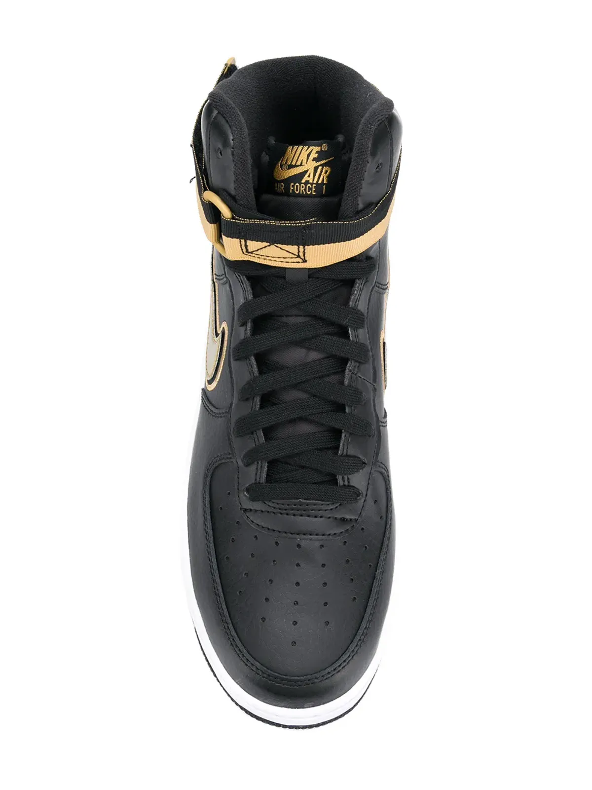 Nike エアフォース1 ハイトップスニーカー - ブラック - 画像4