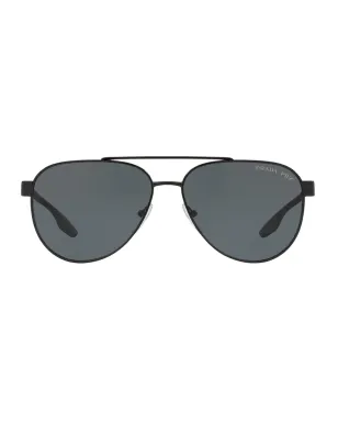 Prada Linea Rossa パイロットフレームサングラス - サムネイル1