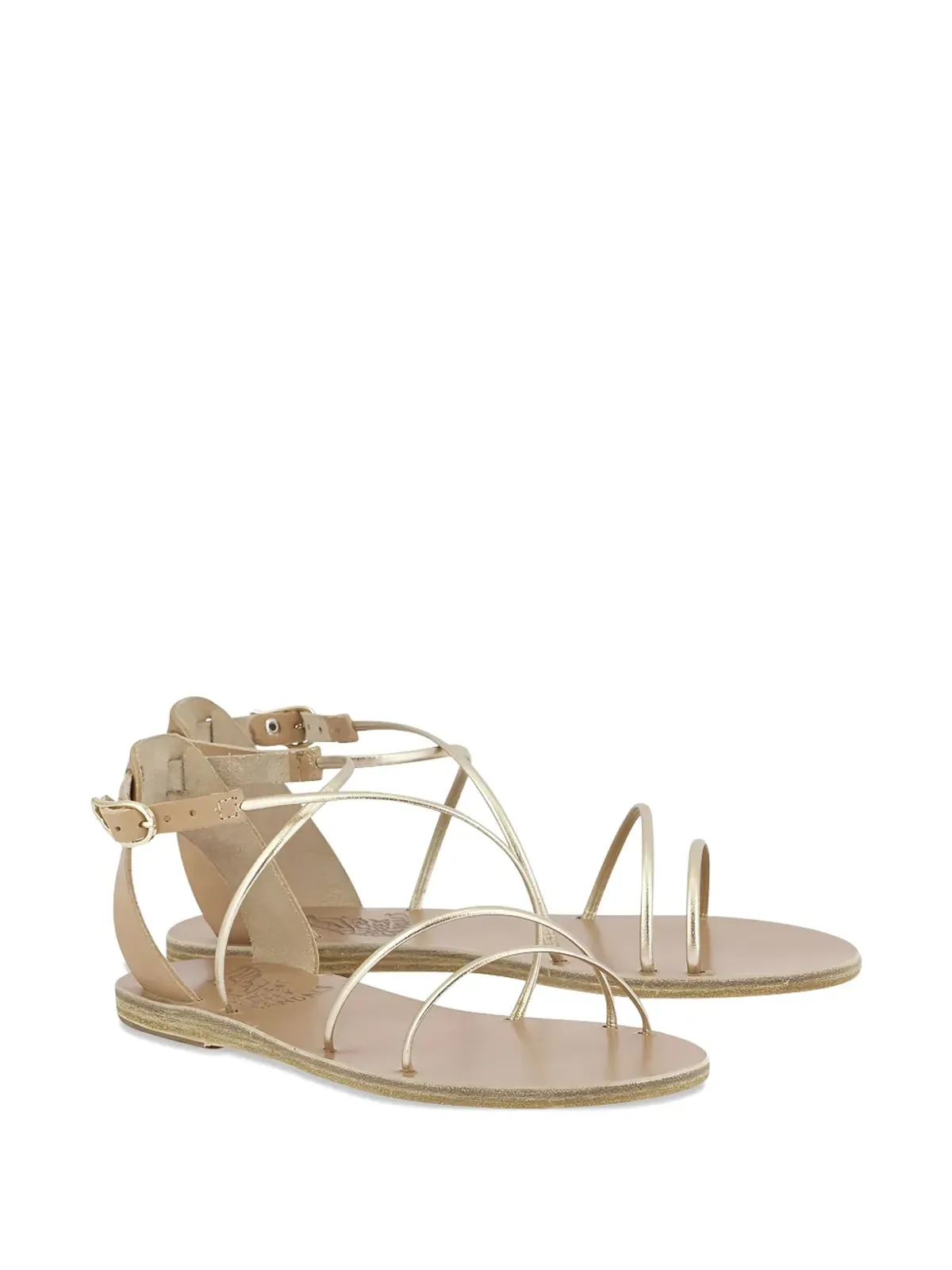 Ancient Greek Sandals メロイヴィア サンダル - Gold - 画像4