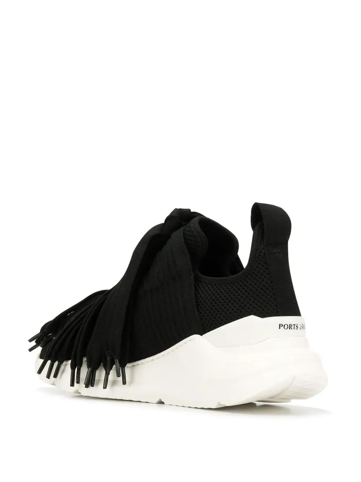 Ports 1961 Lace42スニーカー（ブラック） - 画像3