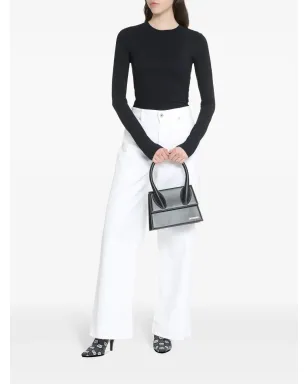 Maison Margiela 丸首ボディスーツ - ブラック - サムネイル3