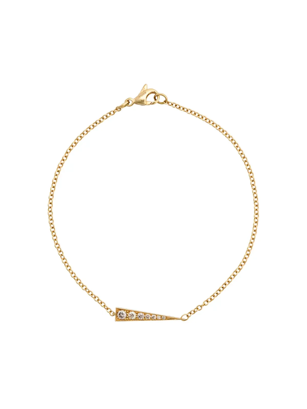 Daou 18kt gold Spark diamond bracelet - 画像1