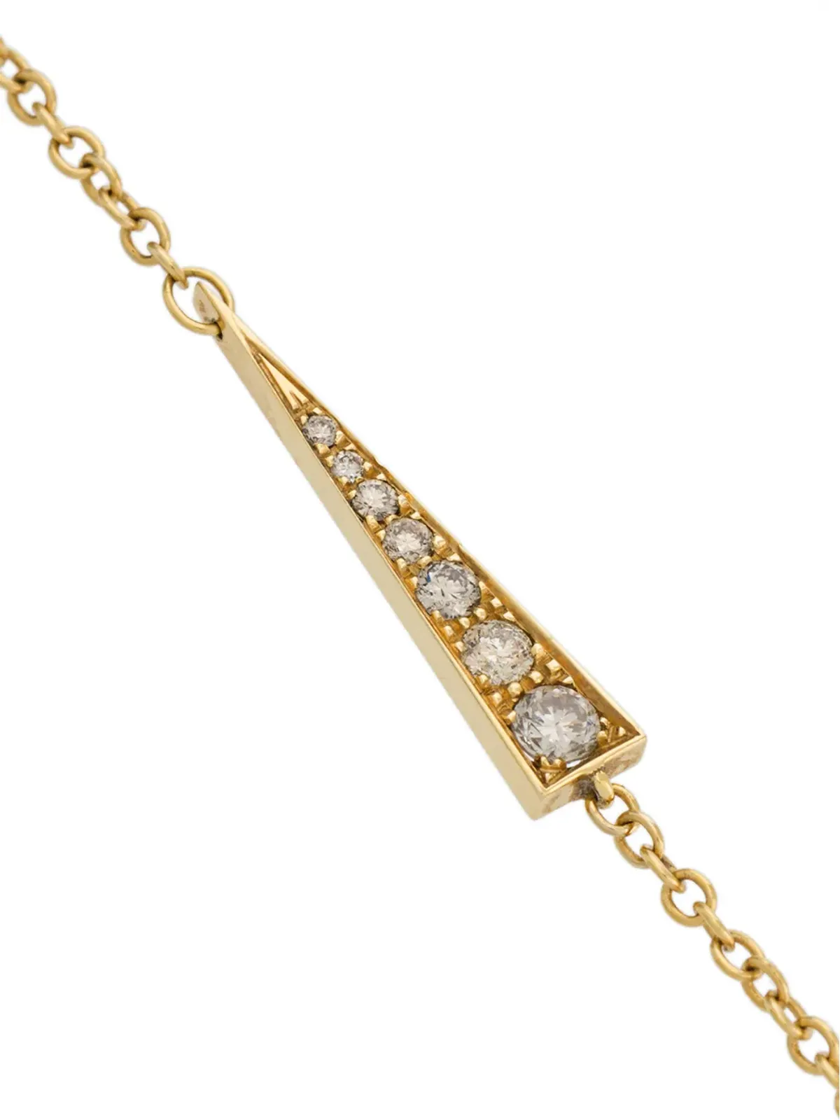 Daou 18kt gold Spark diamond bracelet - 画像3