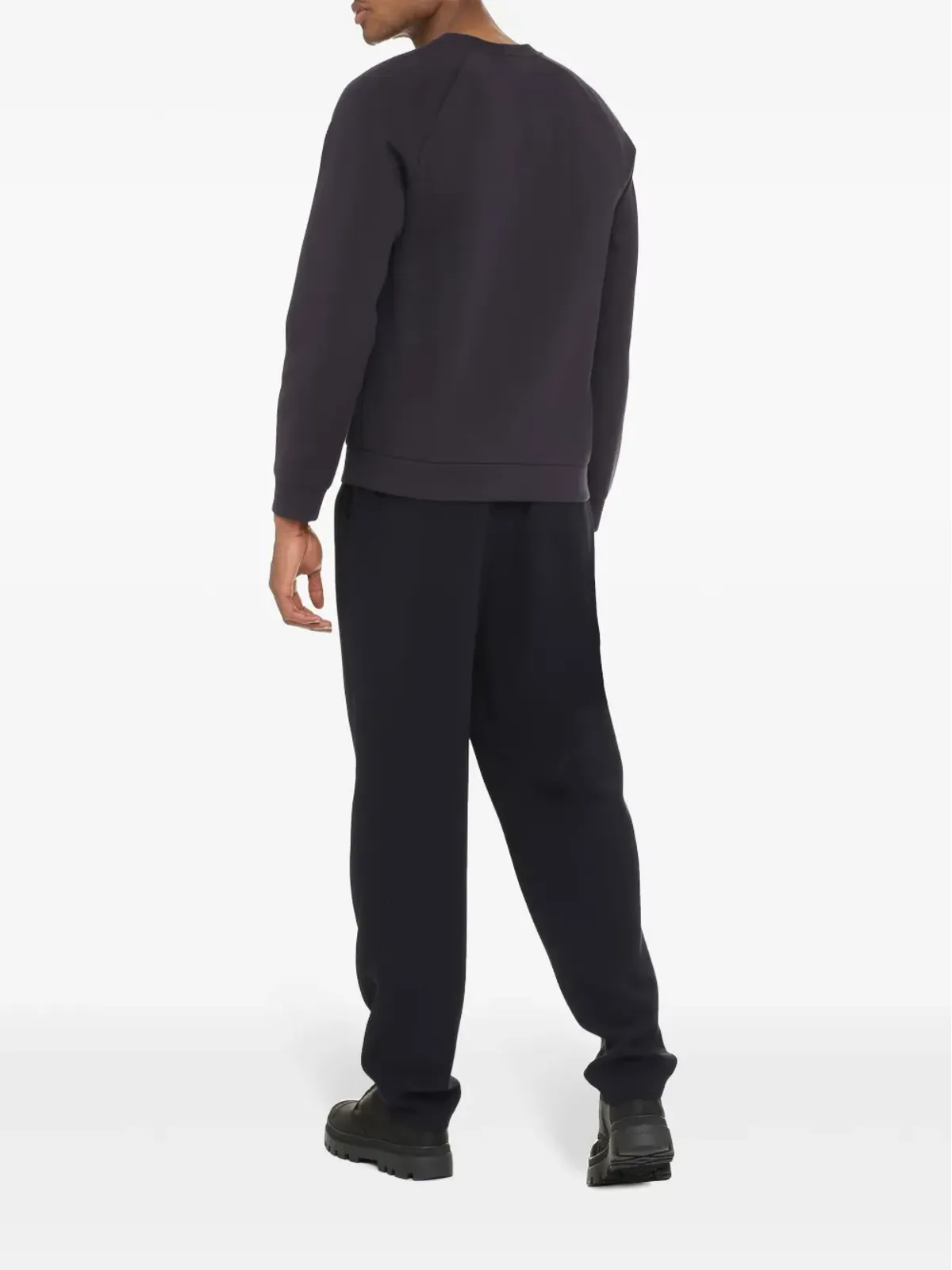 Giorgio Armani ロゴプリント コットンブレンド スウェットシャツ - 画像3