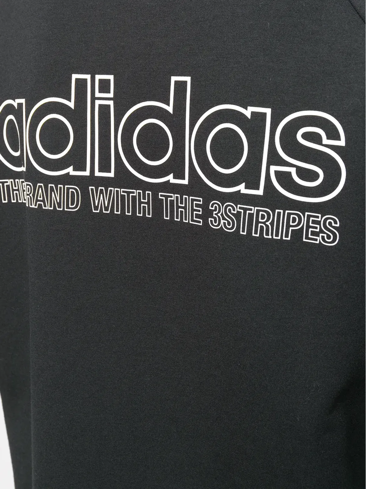 adidas ストライプディテール トラックジャケット ブラック - 画像5