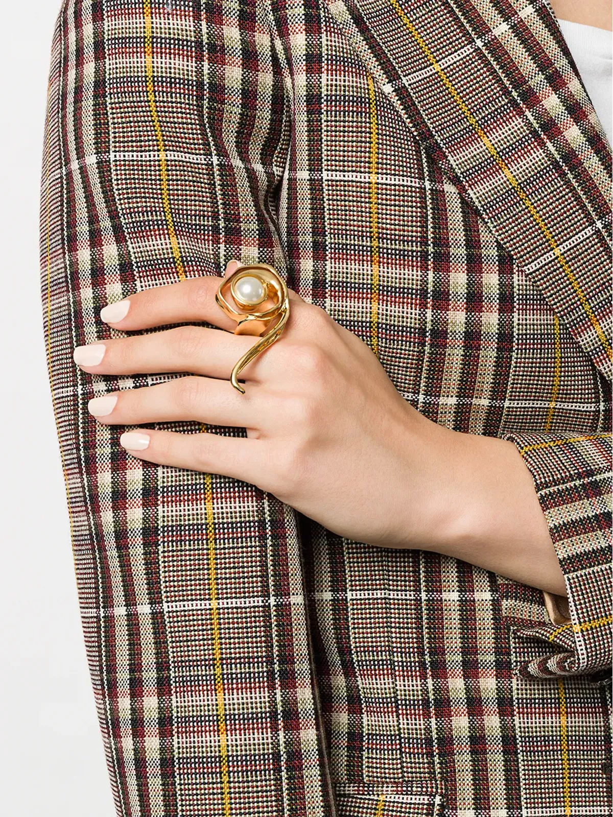 Coup De Coeur Wild Rose Pearl ring - Gold - 画像2