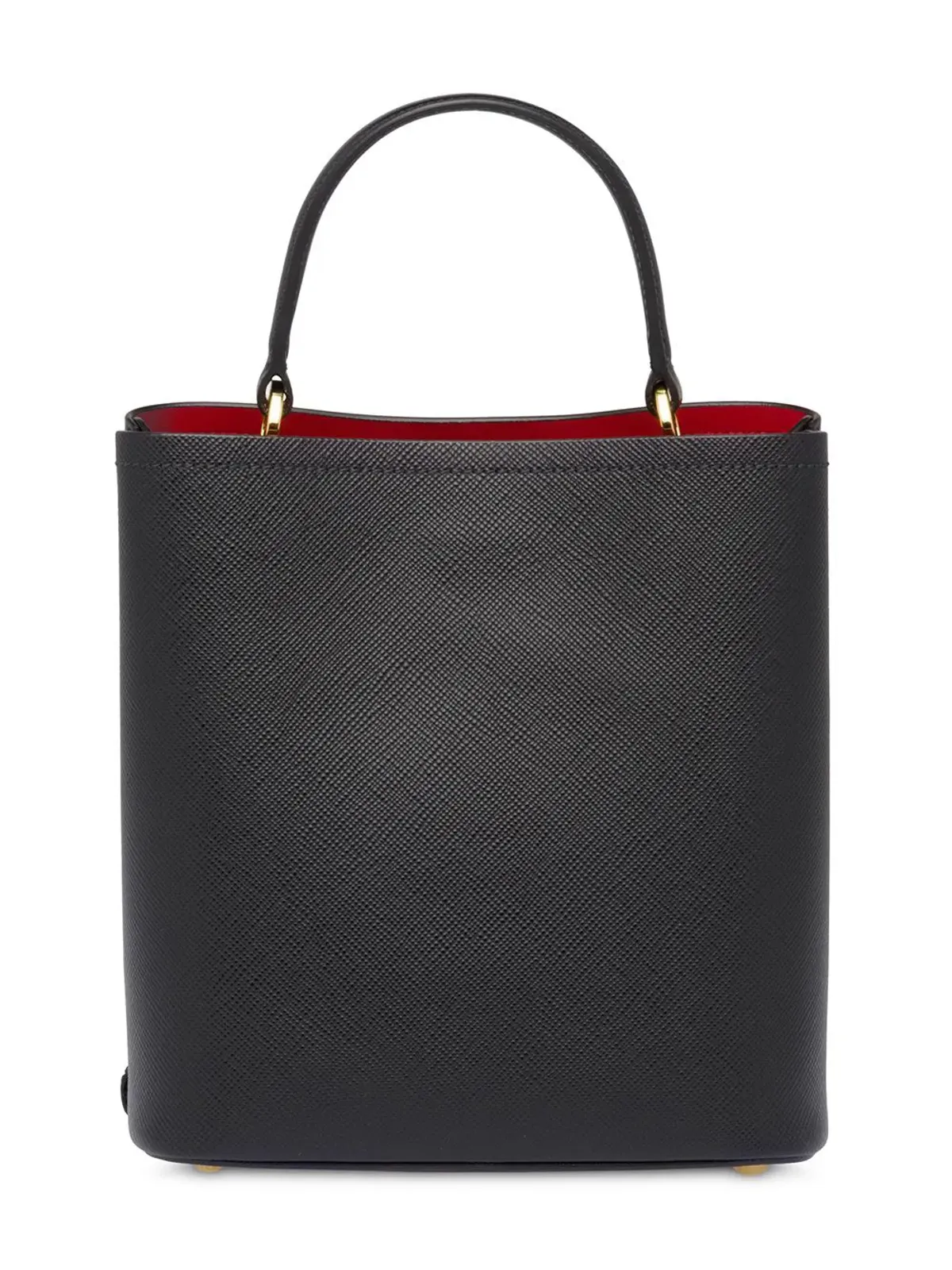 Prada パニエ レザー トートバッグ - 画像3