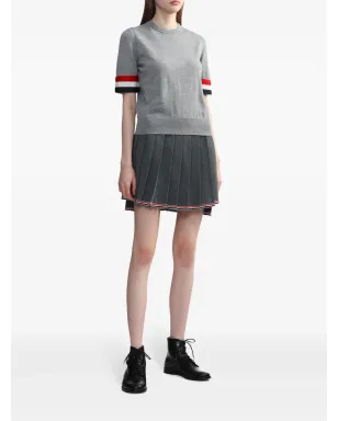 Thom Browne RWBストライプ クルーネック メリノトップ - サムネイル2