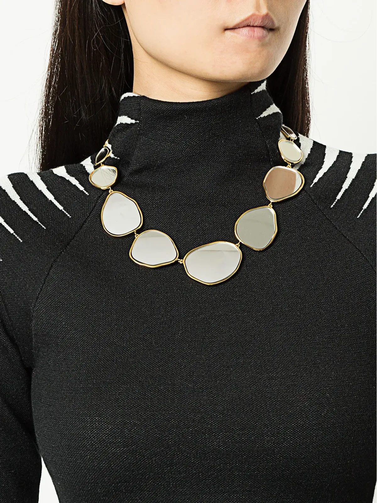 Aurelie Bidermann Ciottolo ネックレス - ゴールド - 画像2