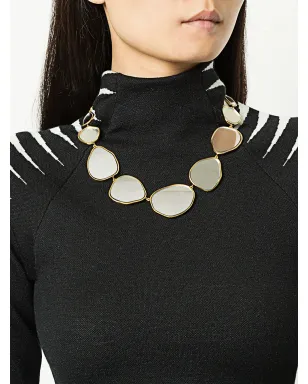 Aurelie Bidermann Ciottolo ネックレス - ゴールド - サムネイル2