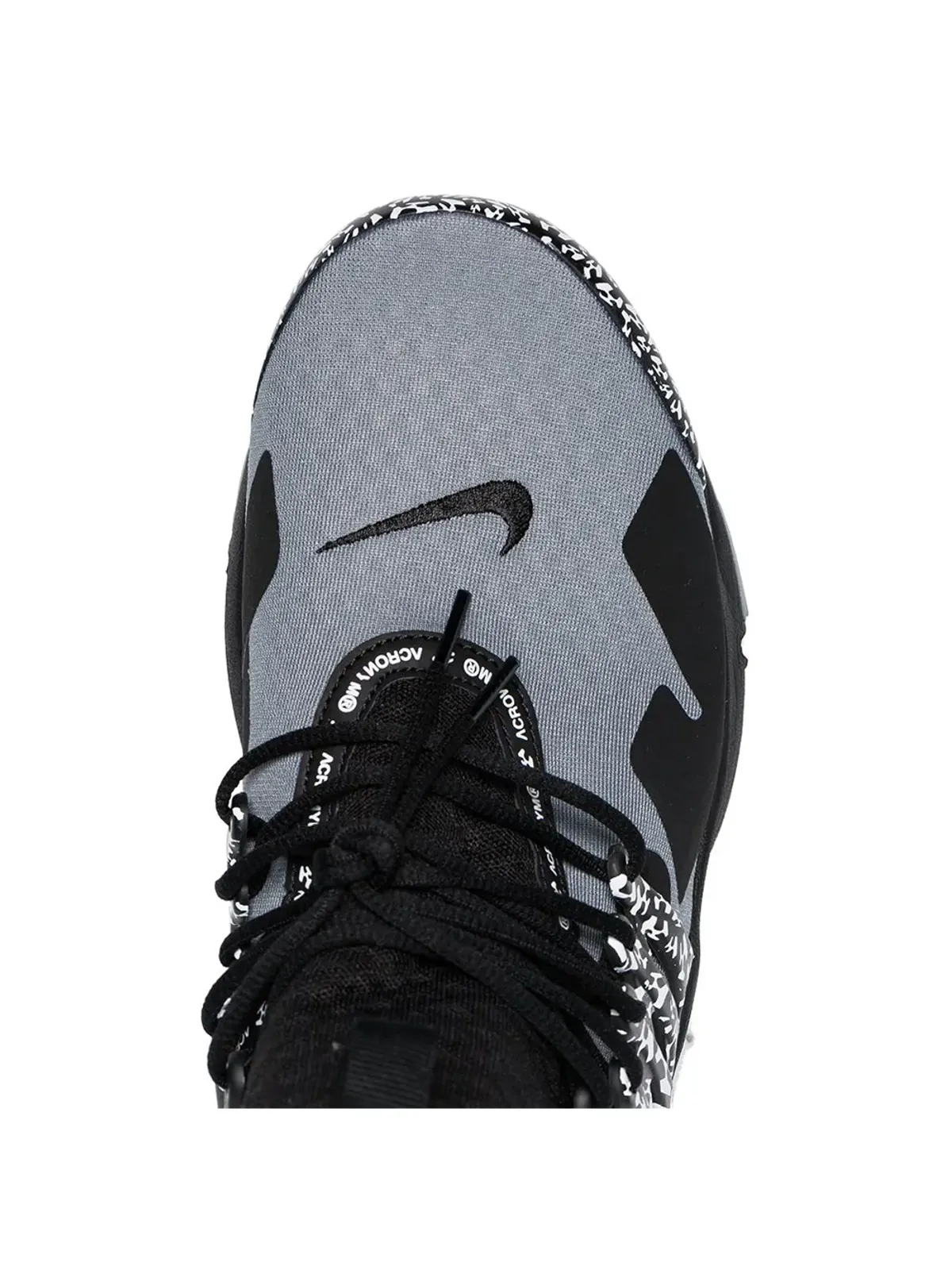 Nike エアプレスト ミッド クールグレー スニーカー - 画像3