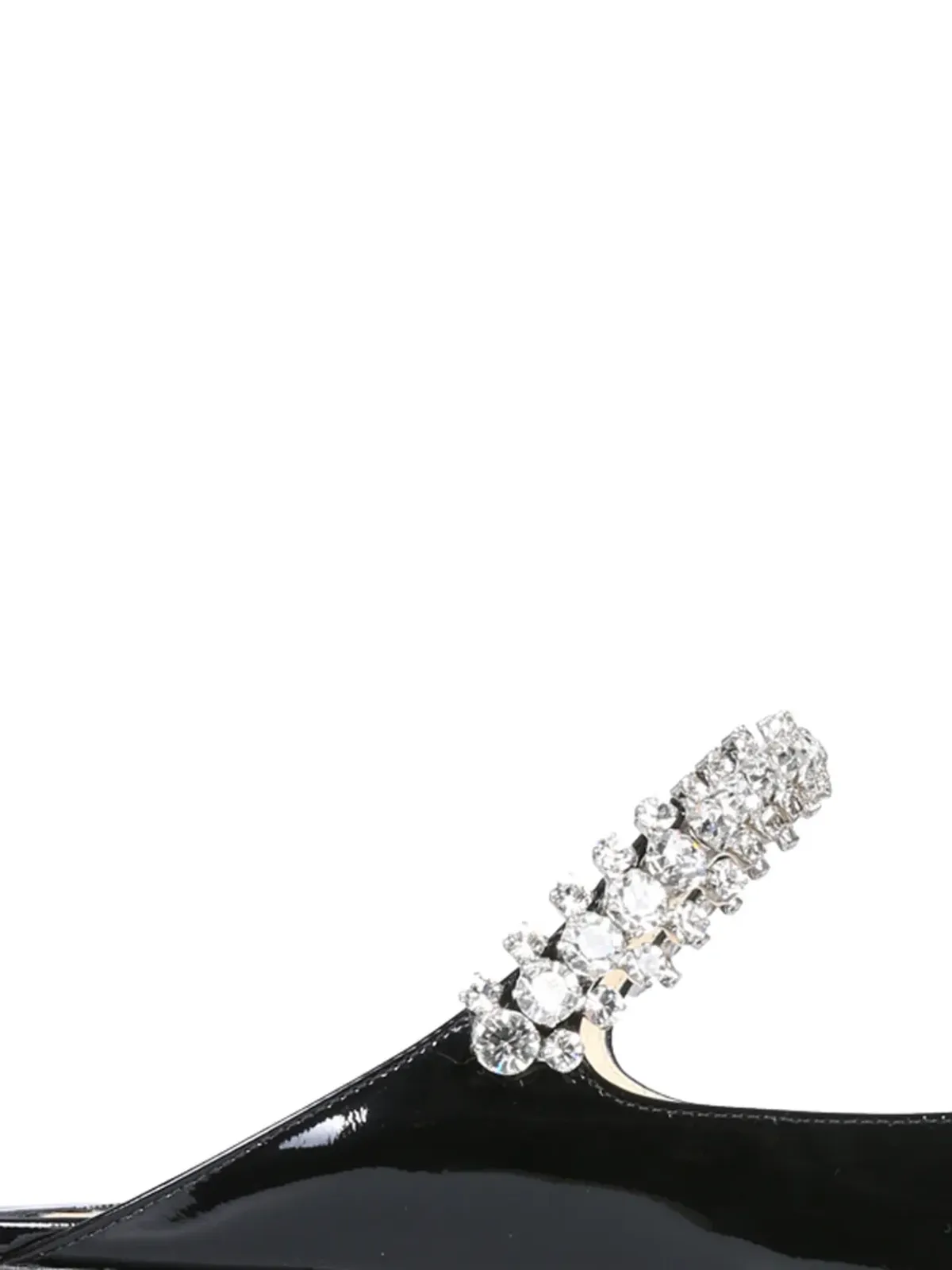 Jimmy Choo Bing クリスタル装飾のポインテッドミュール - 画像2