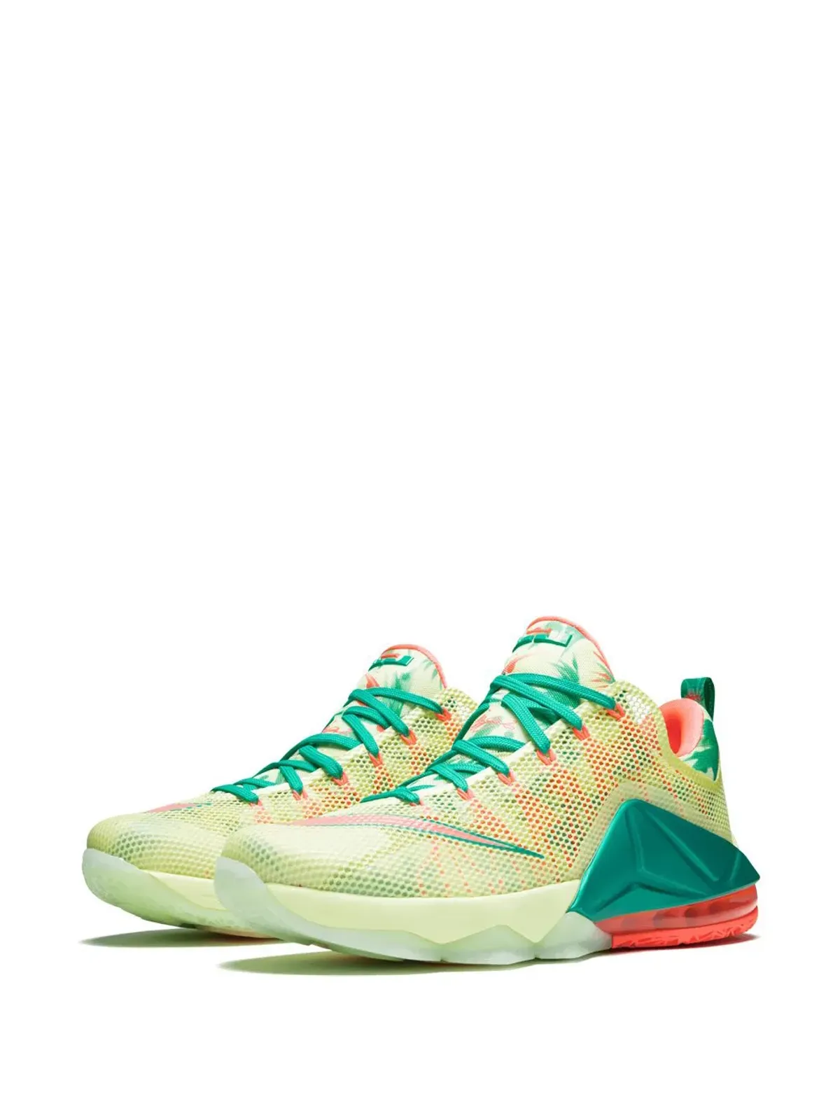 Nike レブロン 12 Low PRM『LeBronald Palmer』スニーカー ブルー - 画像2