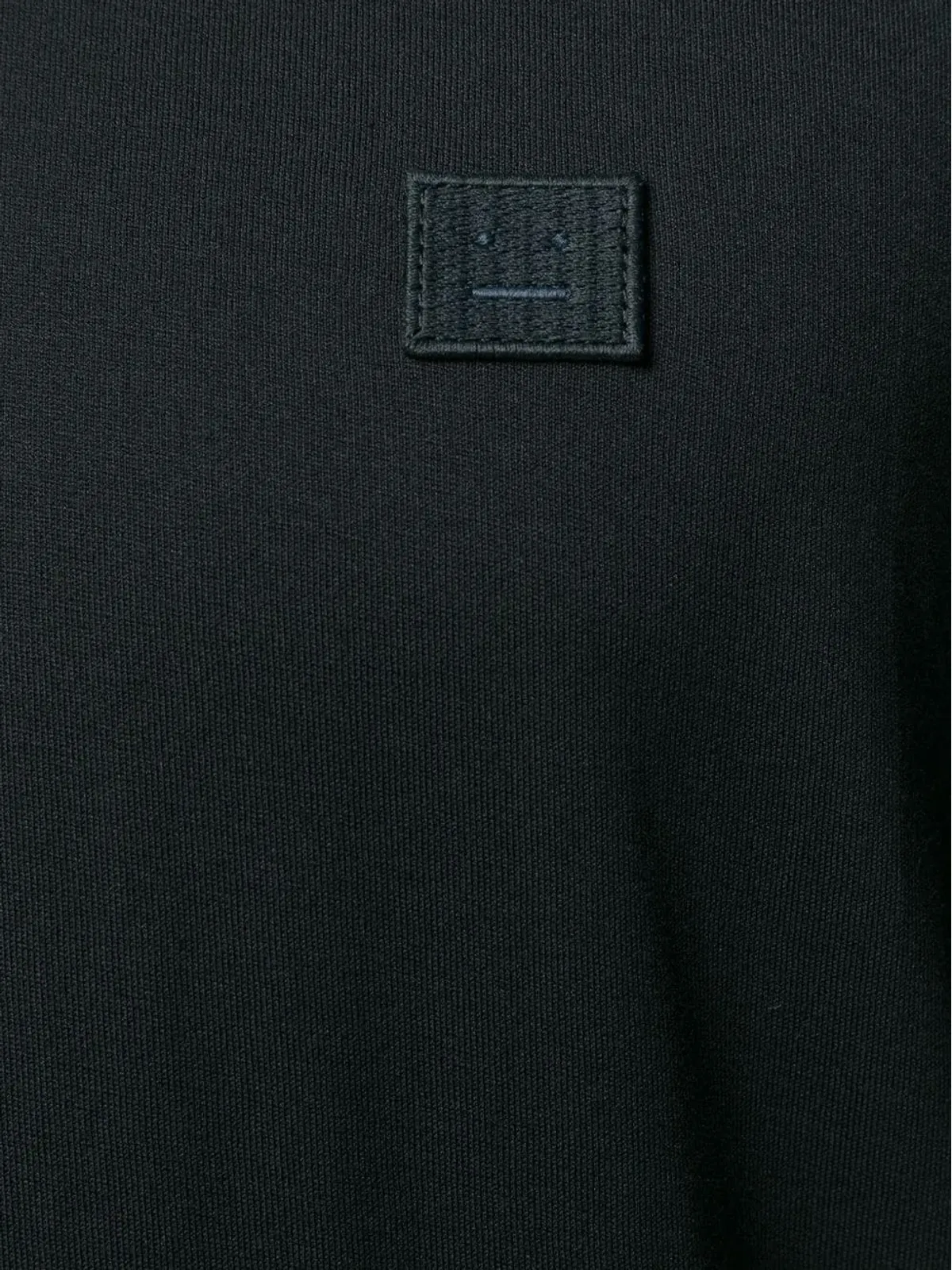 Acne Studios フェイスパッチ クルーネック Tシャツ - 画像5