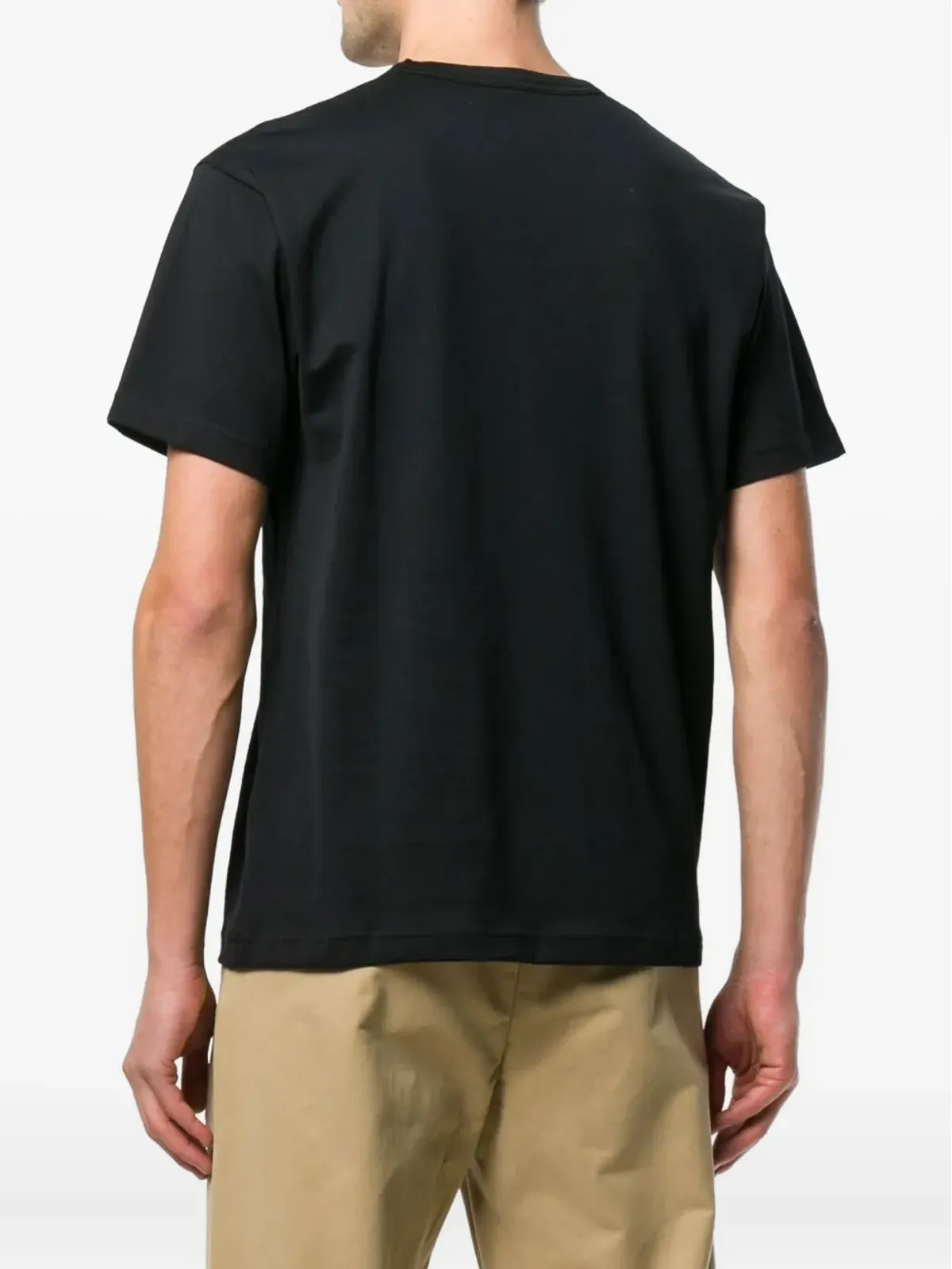 Acne Studios フェイスパッチ クルーネック Tシャツ - 画像4