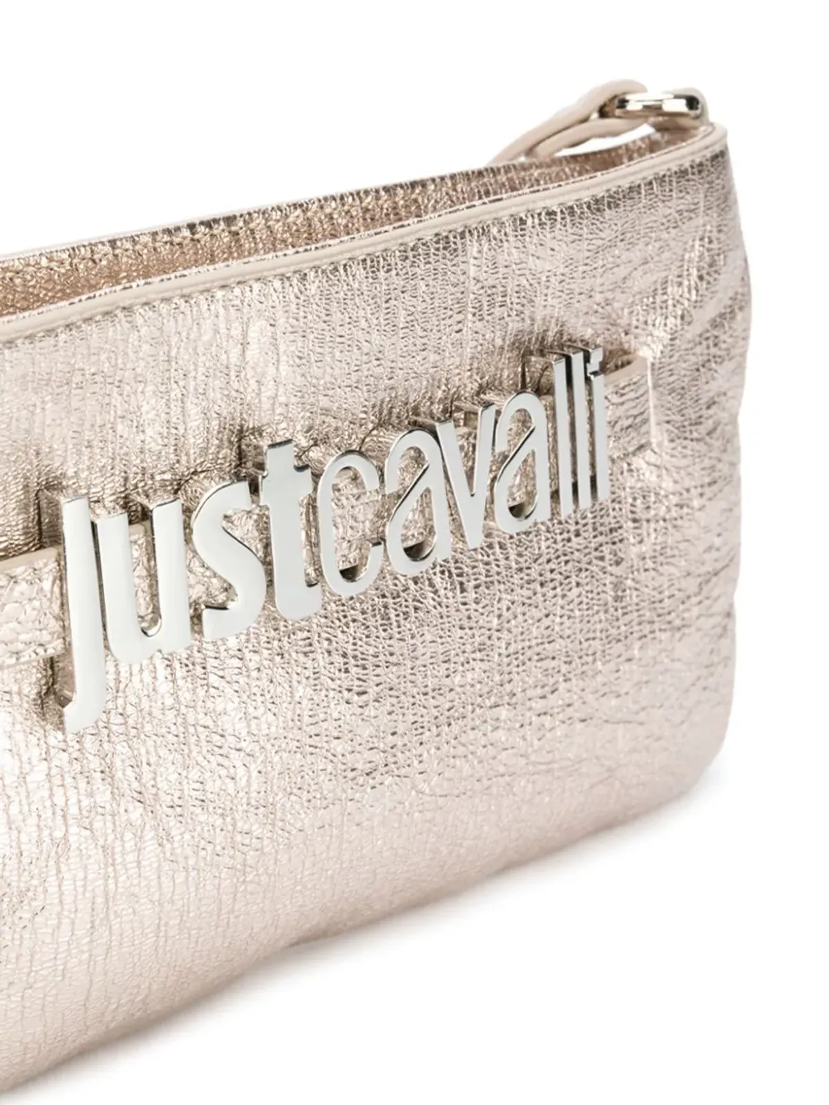 Just Cavalli ローズゴールドのトートバッグ - 画像5
