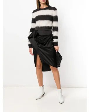 Givenchy アシンメトリック・ドレープスカート - サムネイル2