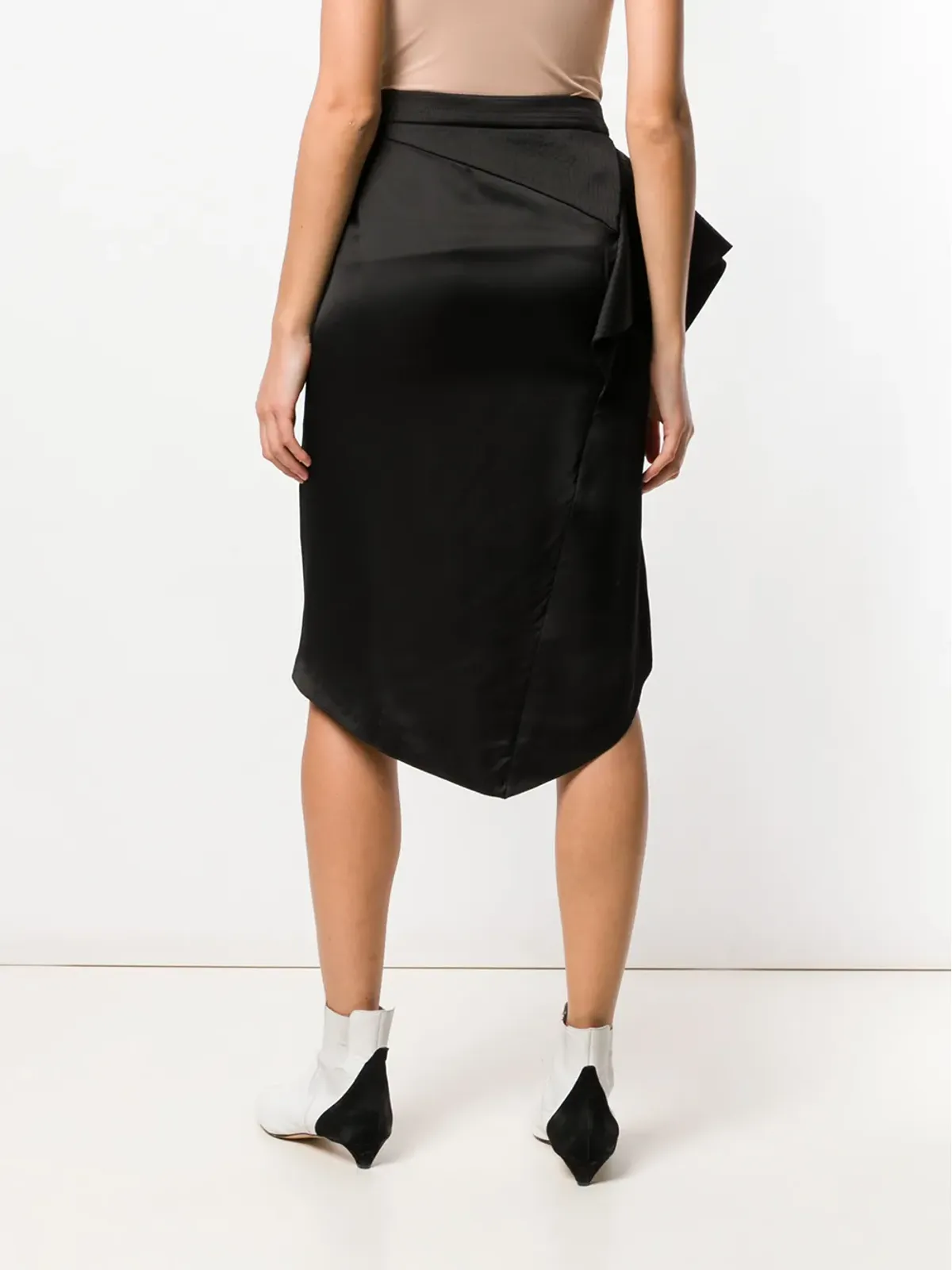 Givenchy アシンメトリック・ドレープスカート - 画像4