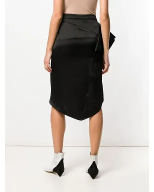Givenchy アシンメトリック・ドレープスカート - サムネイル4