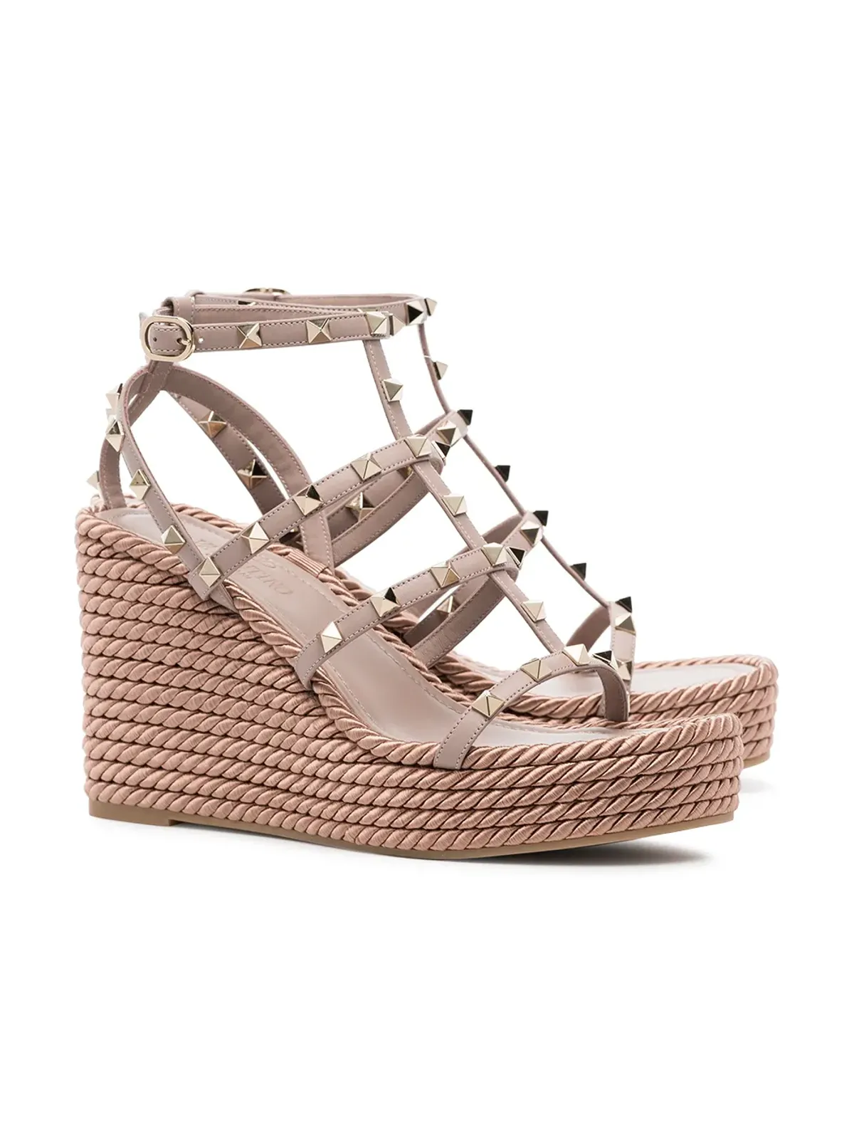 Valentino Garavani Rockstudウェッジサンダル - 画像3