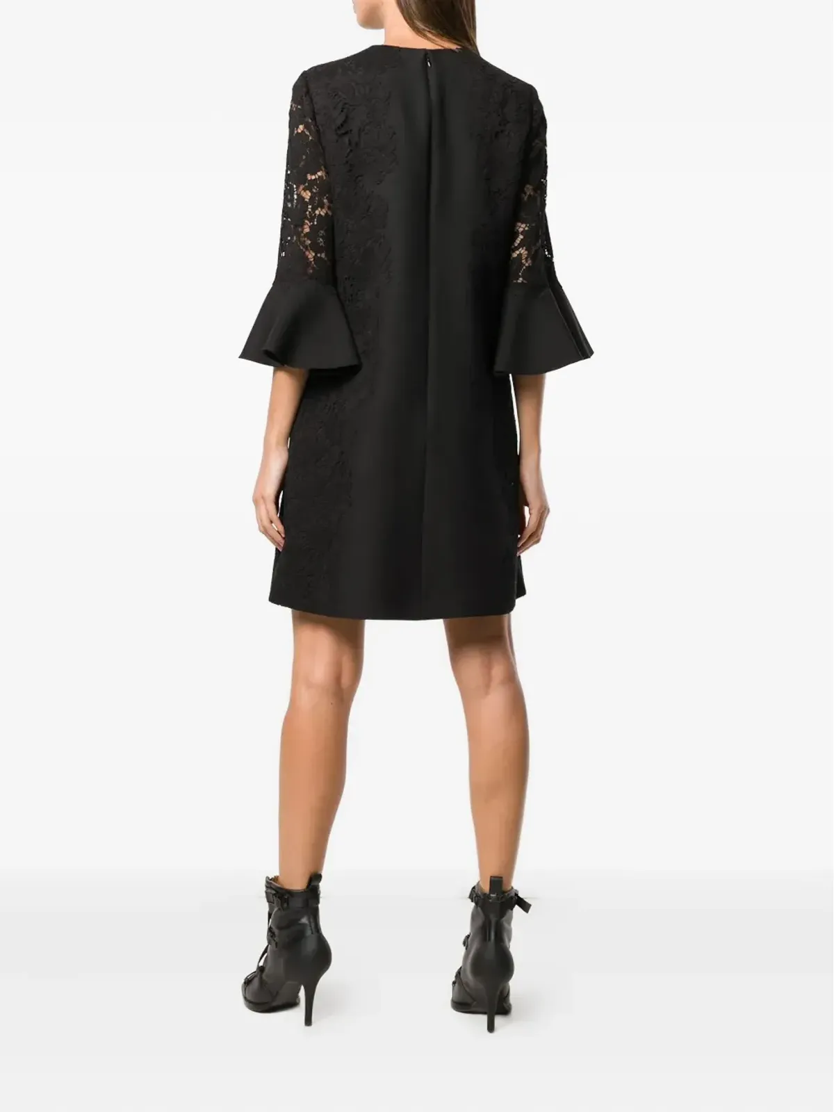 Valentino Garavani レースディテールドレス - 画像4