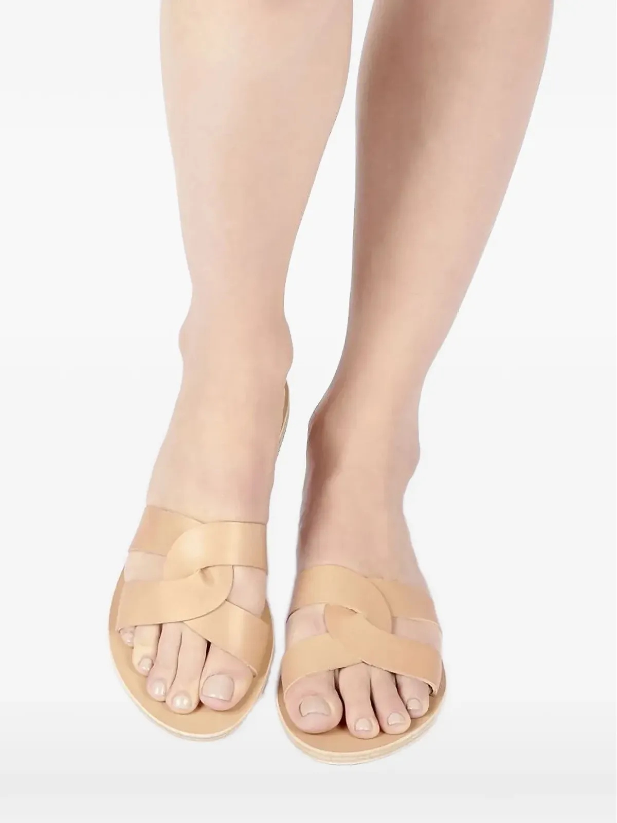Ancient Greek Sandals Desmos レザーサンダル - 画像5