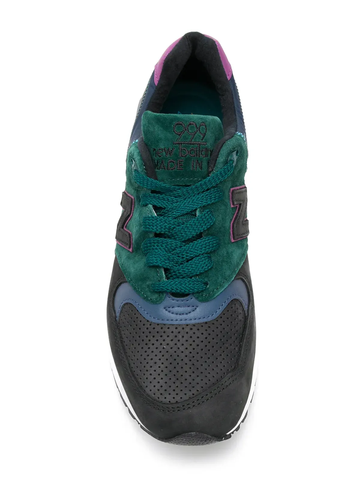 New Balance 999カラー ブロック スニーカー - 画像4