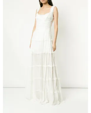 Rachel Gilbert Ollie gown - White - サムネイル2