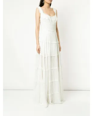 Rachel Gilbert Ollie gown - White - サムネイル3