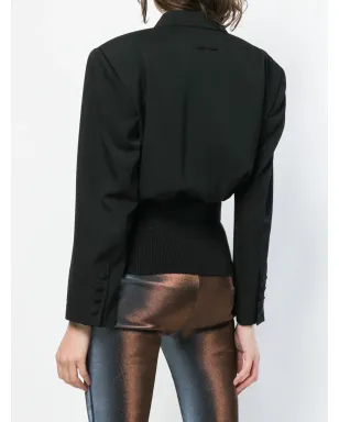 Jean Paul Gaultier Pre-Owned リブ付きウエストブレザー - サムネイル4