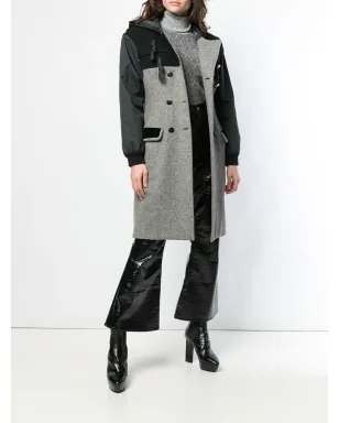 Jean Paul Gaultier Pre-Owned フ hooded double-breasted coat - グレー - サムネイル2