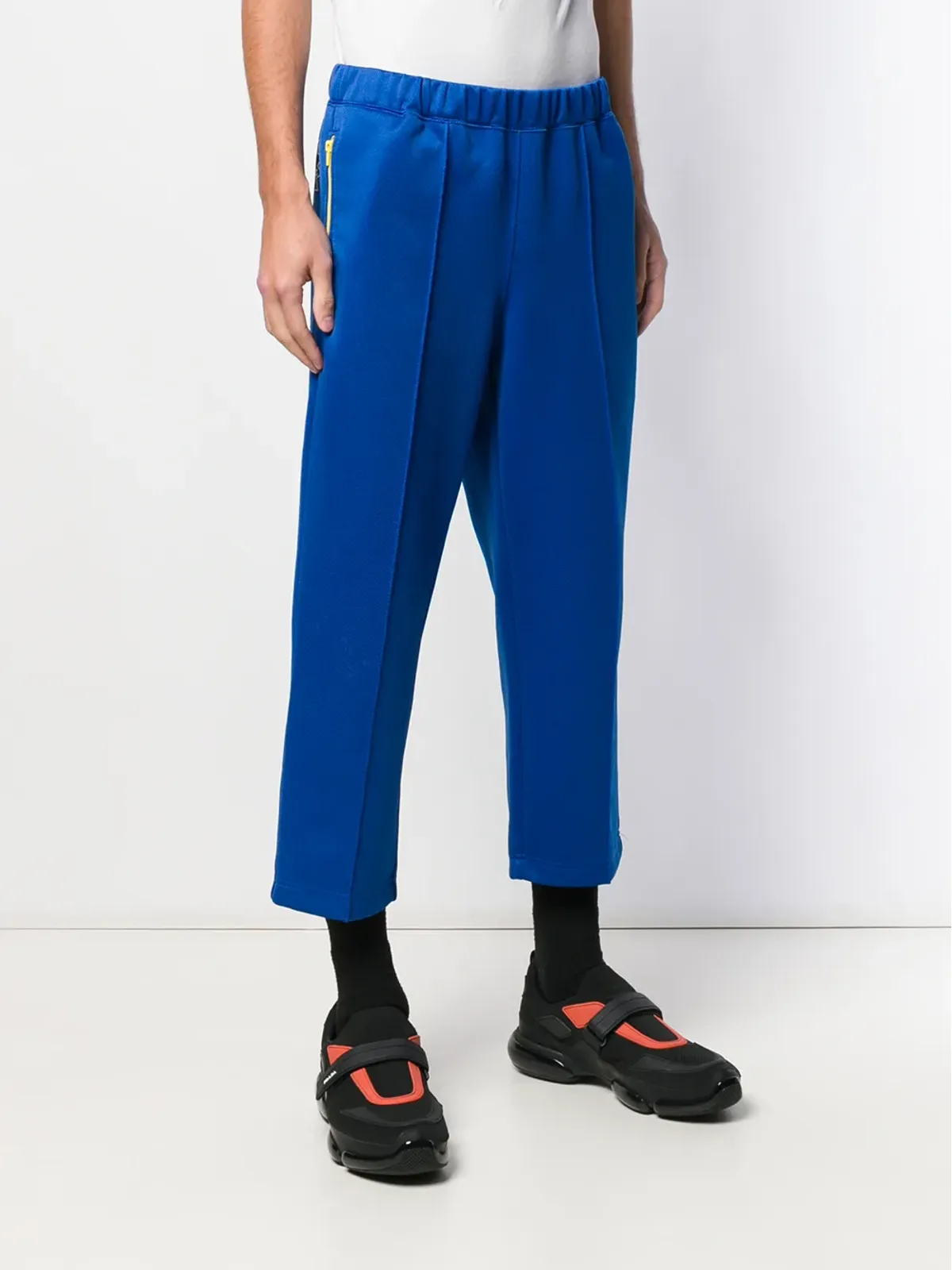 Comme Des Garçons Pre-Owned クロップド トラックスーツパンツ - 画像3