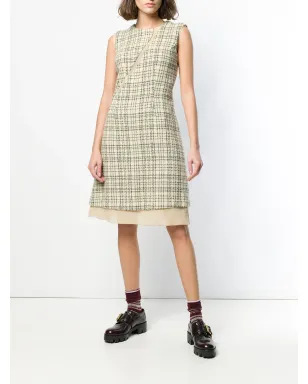 Comme Des Garçons Pre-Owned 1997 チェック柄ドレス - サムネイル2