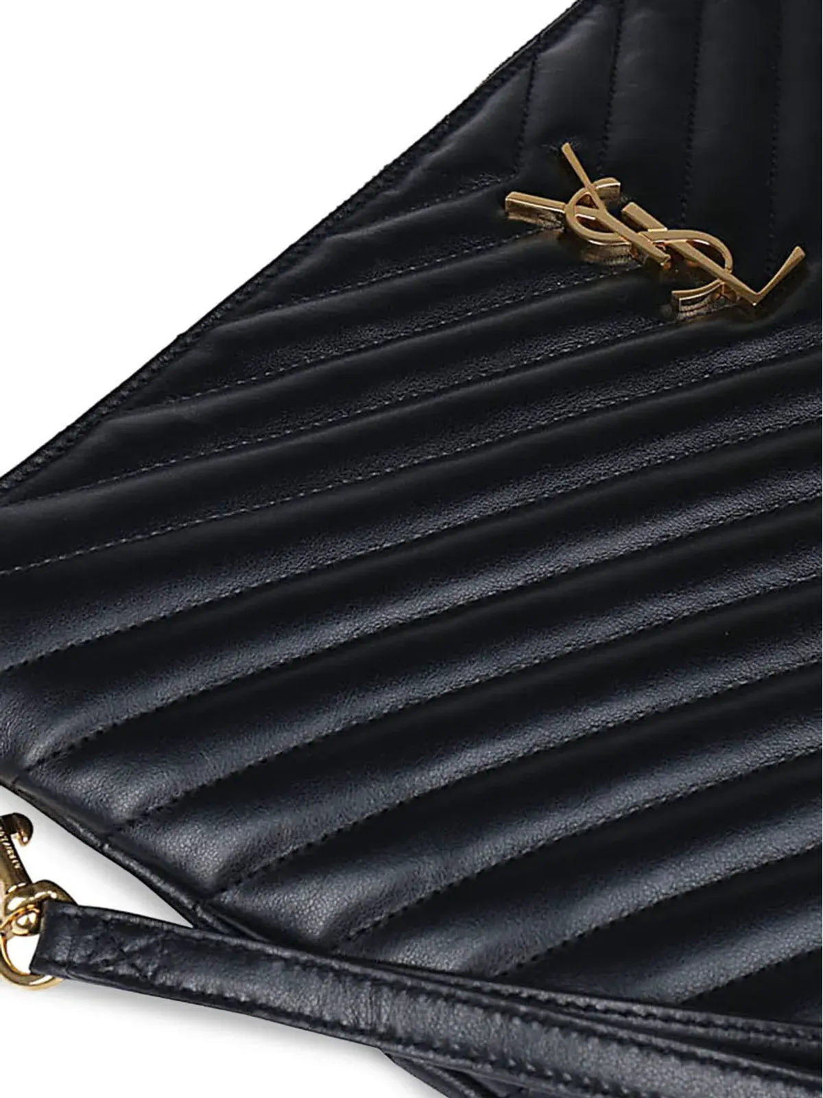 Saint Laurent キルティングモノグラム クラッチバッグ - 画像3
