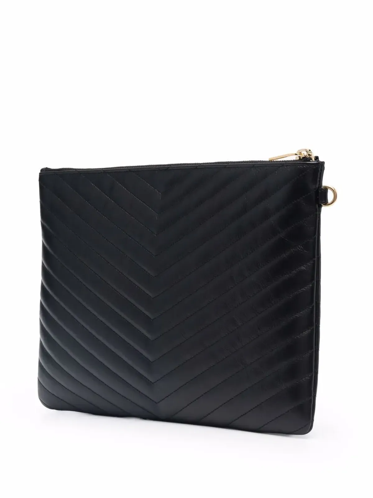 Saint Laurent キルティングモノグラム クラッチバッグ - 画像4