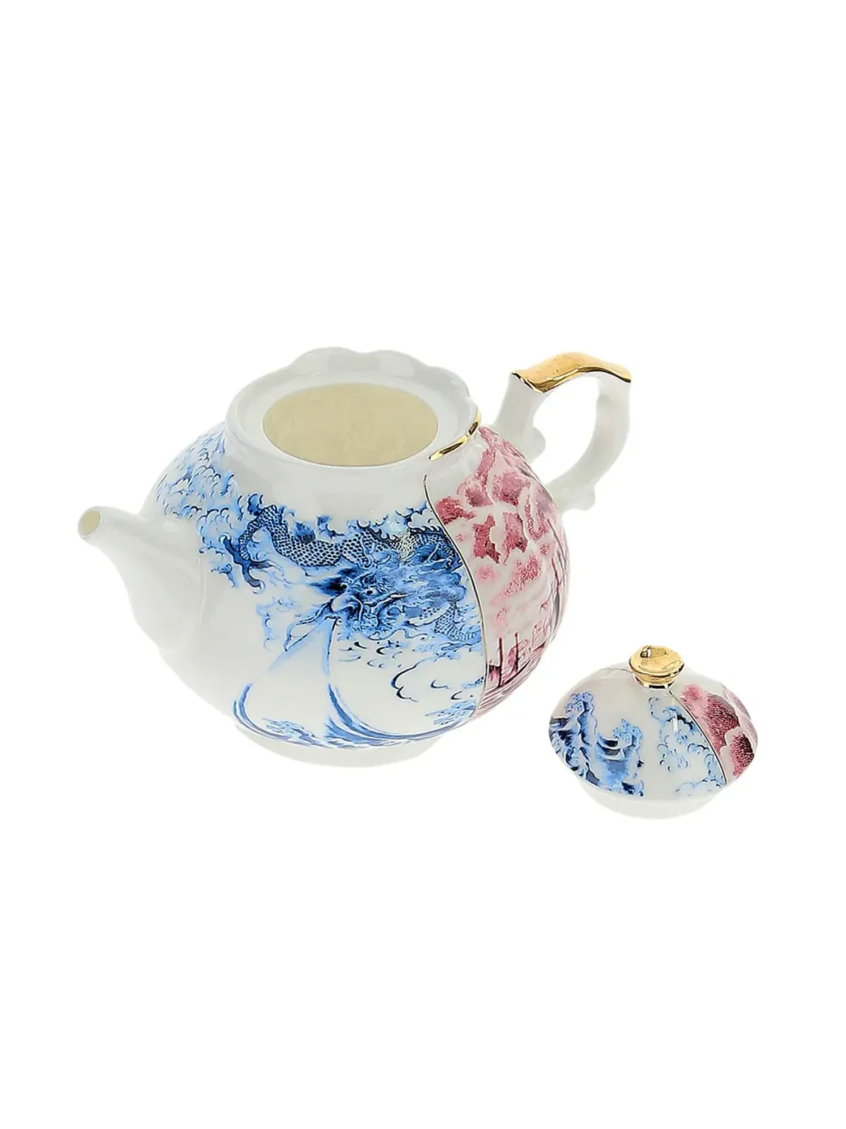 Seletti セレッティ Hybrid Smeraldina ティーポット - White - 画像3