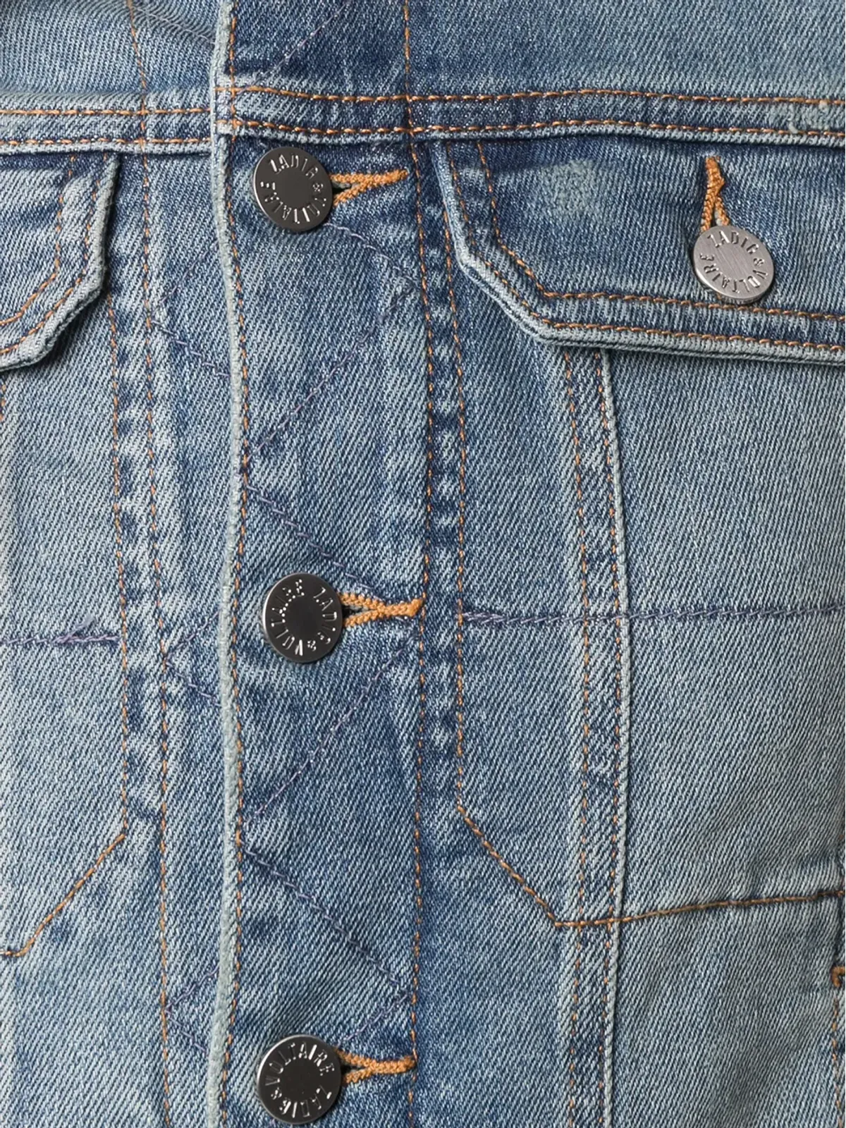 Zadig&Voltaire ボタンフロント デニムジャケット - 画像5