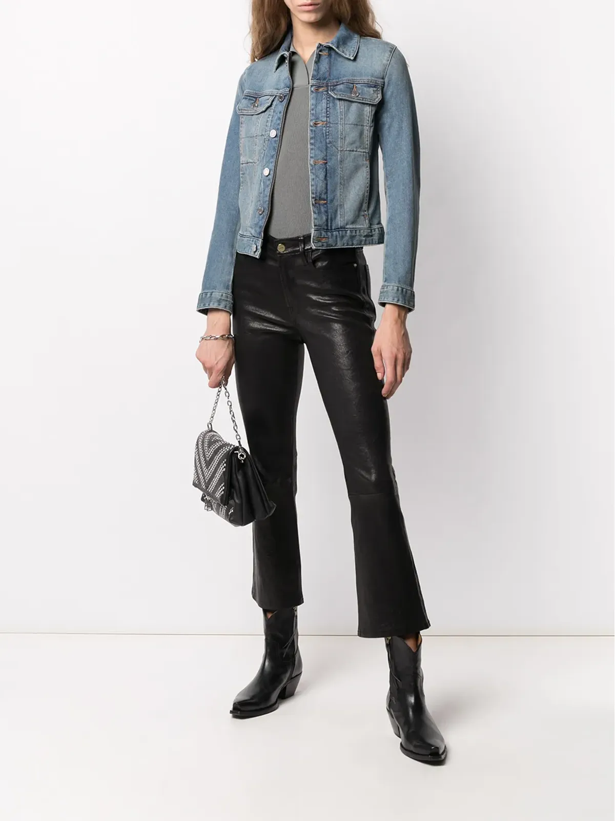 Zadig&Voltaire ボタンフロント デニムジャケット - 画像2