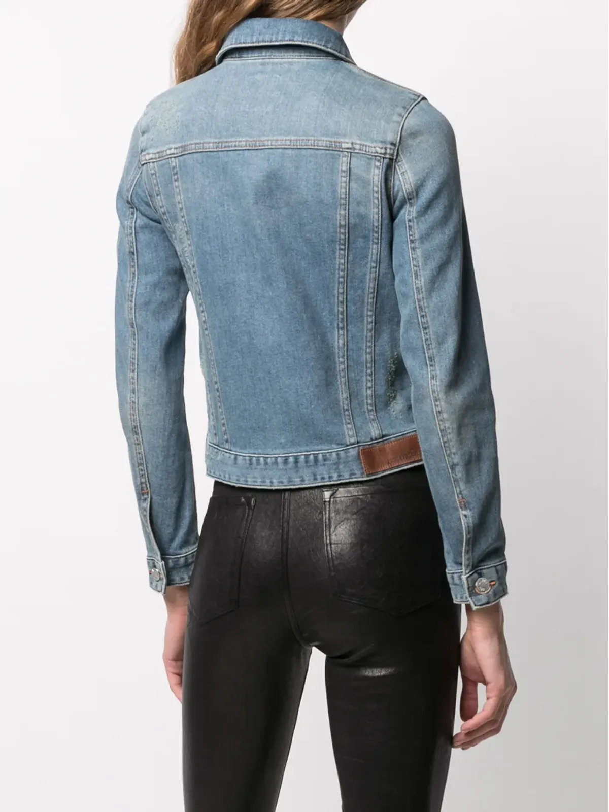 Zadig&Voltaire ボタンフロント デニムジャケット - 画像4