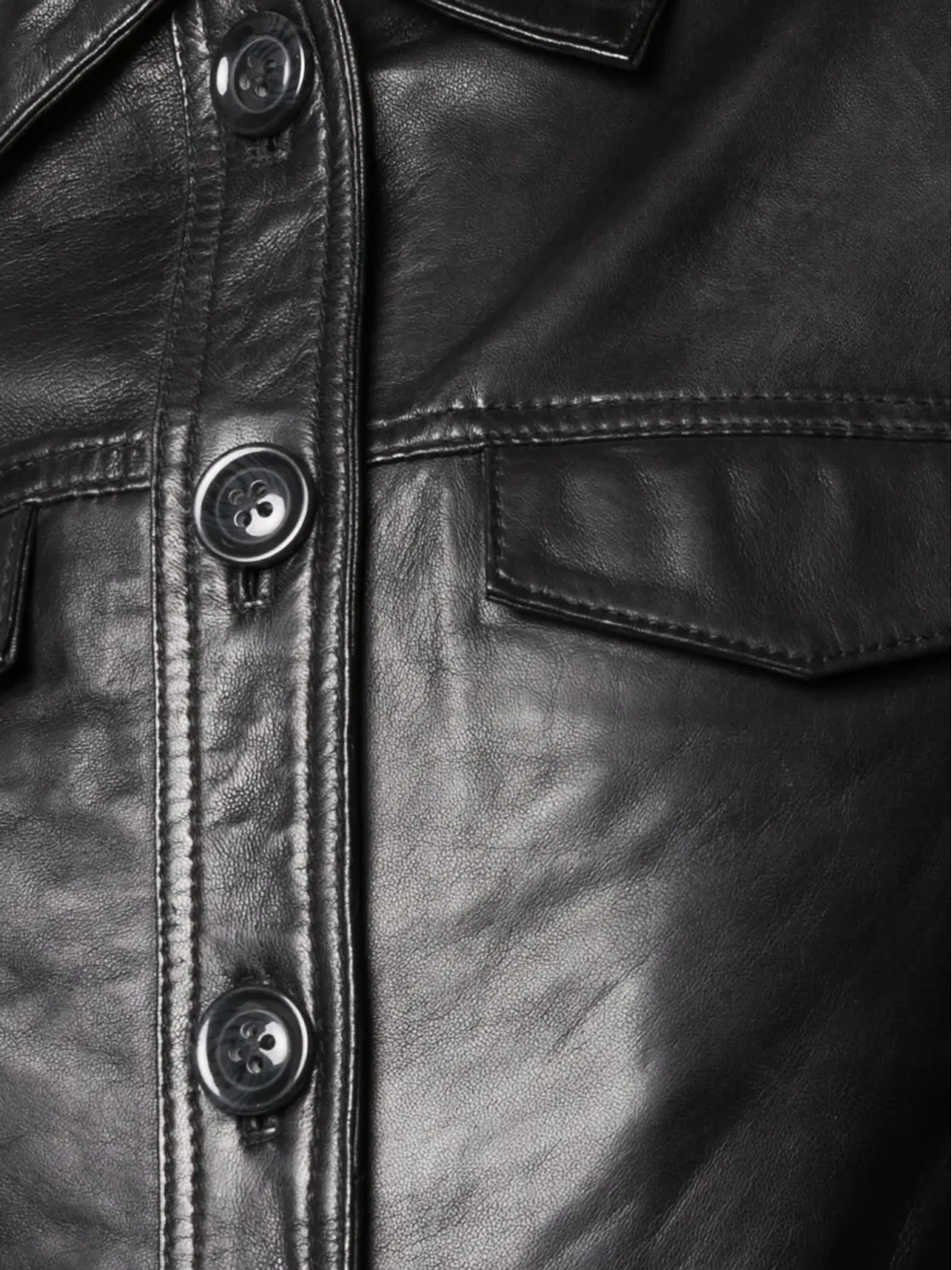 Zadig&Voltaire ボタンフロントジャケット - ブラック - 画像5