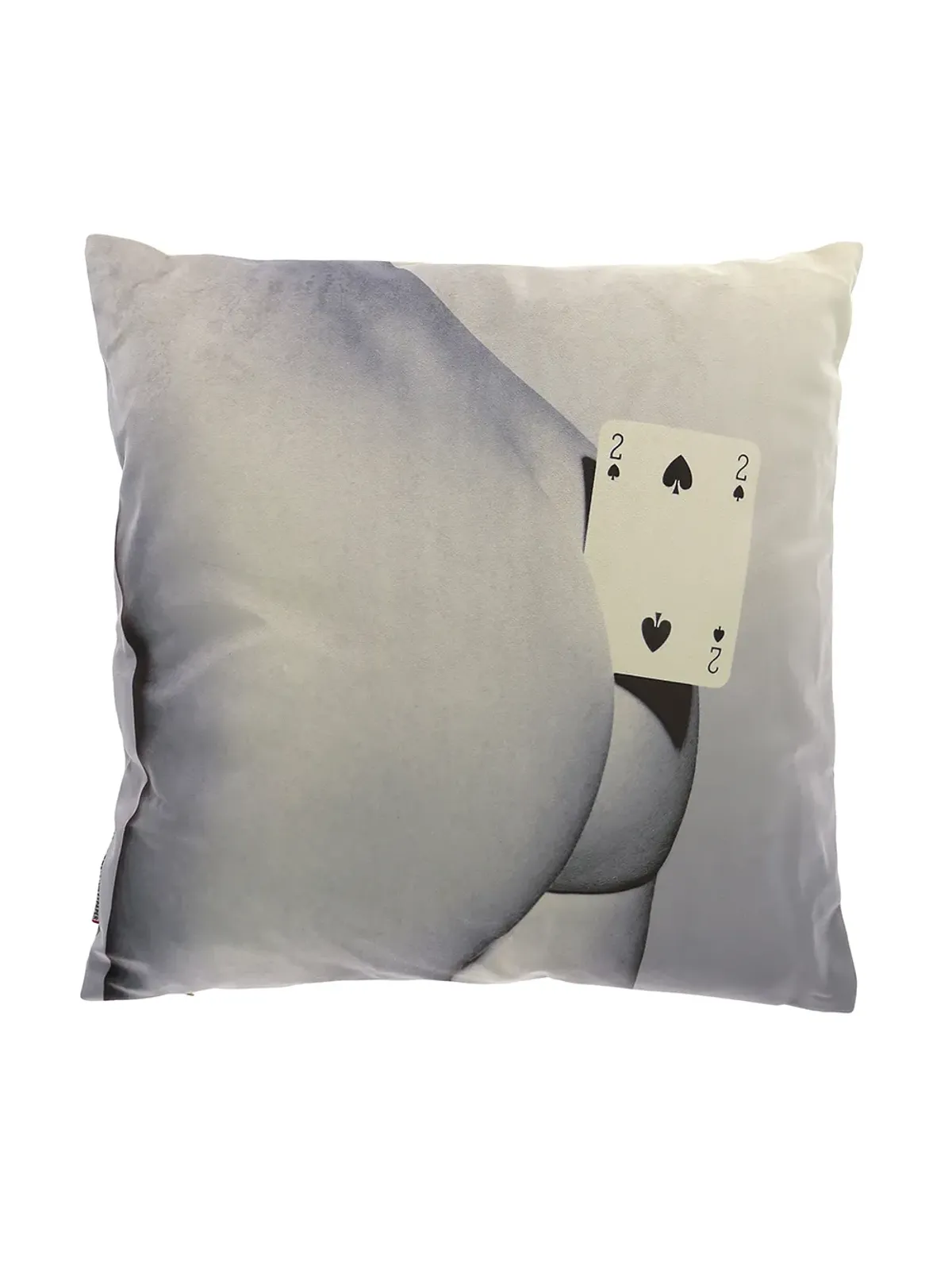 Seletti TOILETPAPER カードクッション - Silver - 画像2